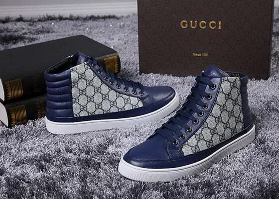 Gucci High-Top Fashion Men Shoes_023